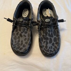 Hey Dude Women’s ' Gray Patterned Sneakers